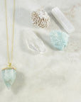 Handmade amazonite necklace by Sarah Belle