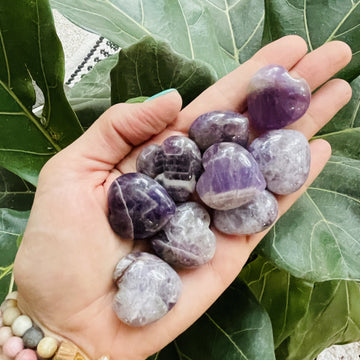 chevron amethyst for calming and prosperity from sarah belle