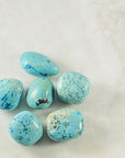 Chryscolla tumbled stone, energy healing crystals by Sarah Belle