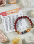 sarah belle handmade crystal bracelet for creativity