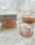 rose quartz business card holder by sarah belle