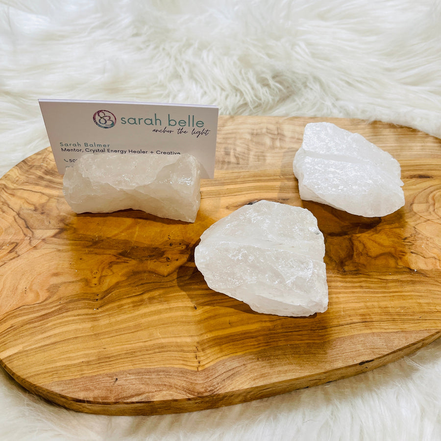 sarah belle quartz business card holder