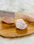 sarah belle rose quartz business card holder