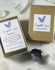 sarah belle crystal love amethyst heart gift