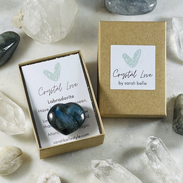 sarah belle - crystal love perfect gift with labradorite