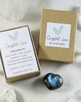 Sarah belle crystal love gift box with labradorite for crystal lovers