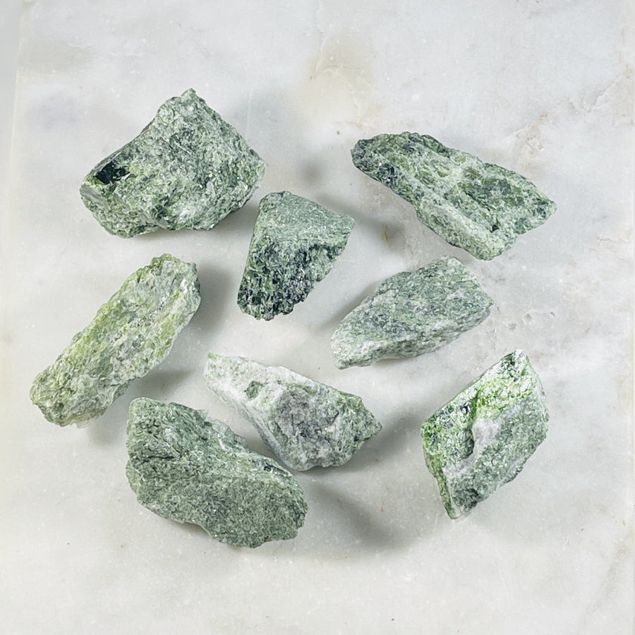 Raw Diopside