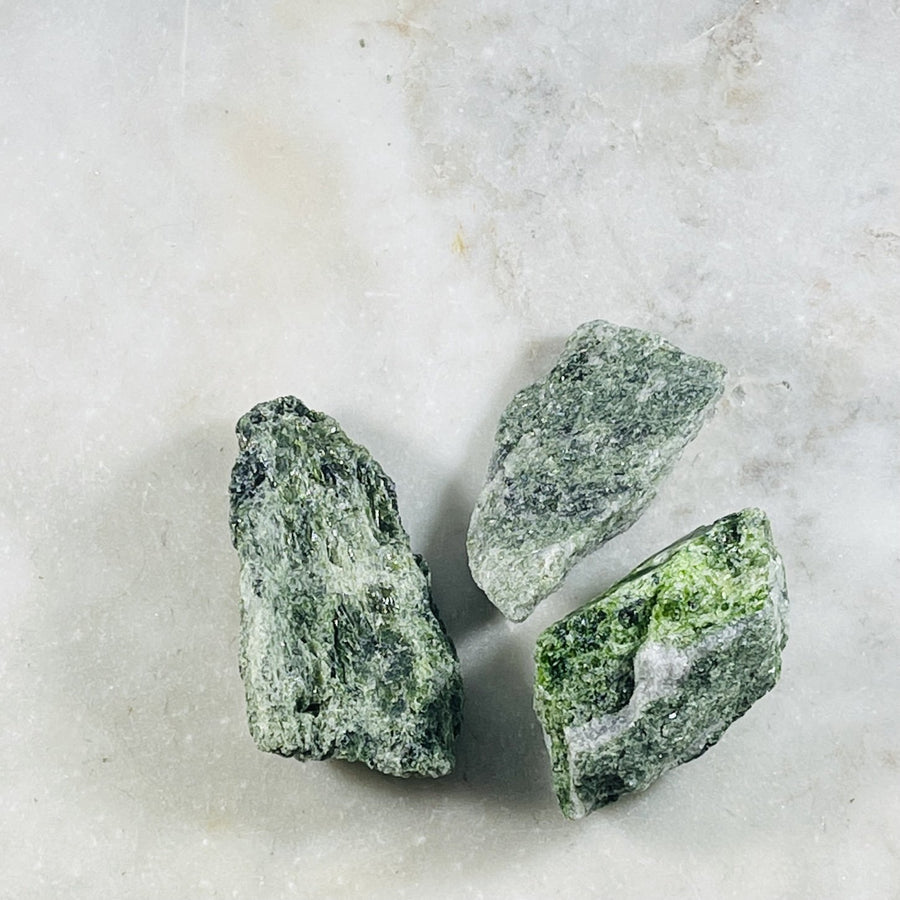 Raw Diopside