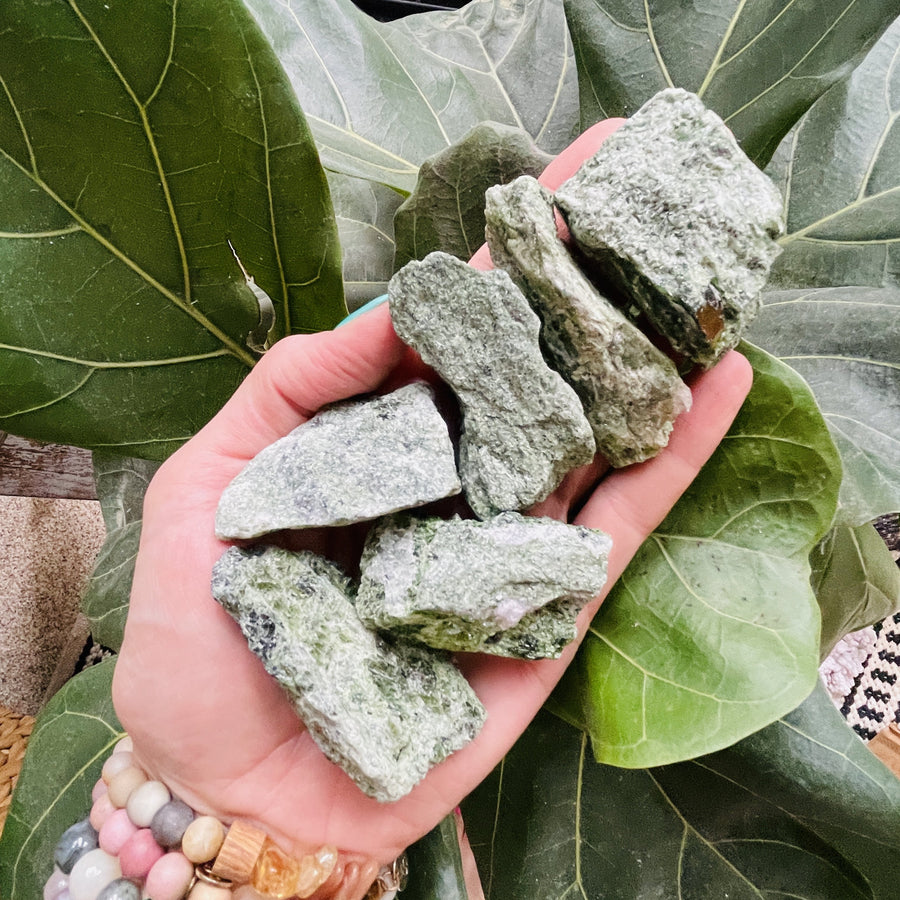 Raw Diopside