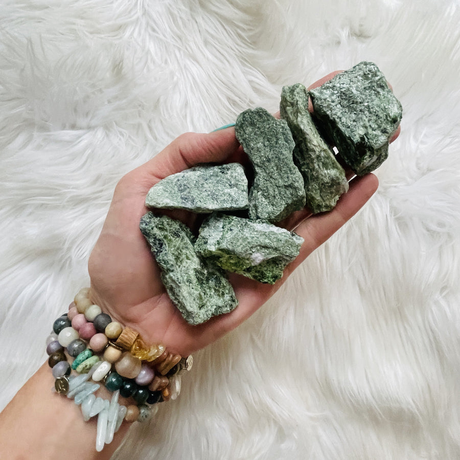 Raw Diopside