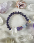 sarah belle handmade crystal bracelet for upper chakas