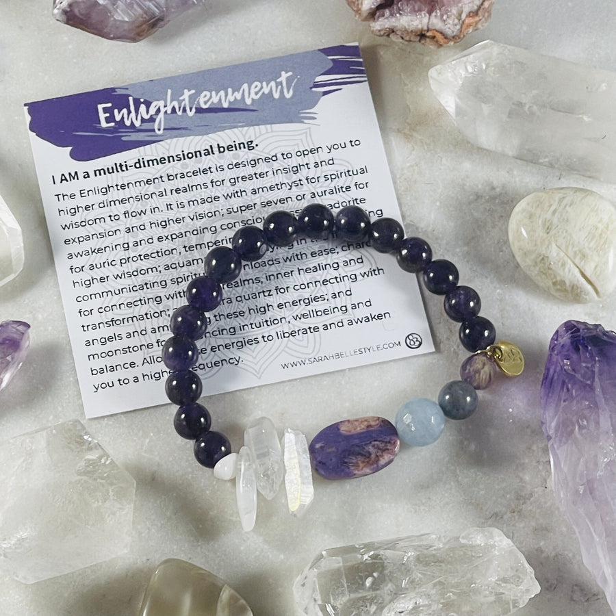 sarah belle handmade crystal energy bracelet for enlightenment
