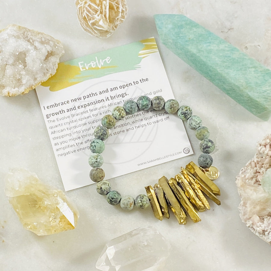 Sarah Belle Handmade Gemstone Bracelet - Evolve