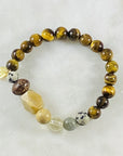 Handmade healing gemstone bracelet