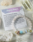 sarah belle handmade crystal energy bracelet for heart chakra