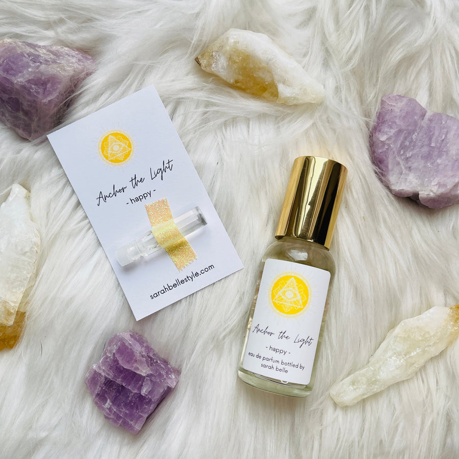 Sarah Belle Happy Eau de Parfum and Tester