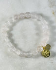 Handmade gemstone bracelet by Sarah Belle to memorialize your pet