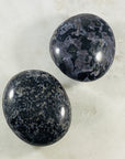 Indigo gabbro or mystic merlinite for energy healing