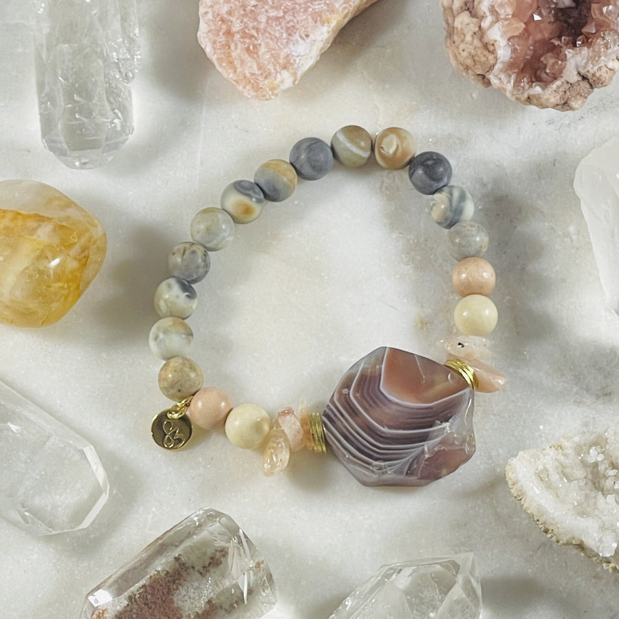 sarah belle handmade crystal energy bracelet