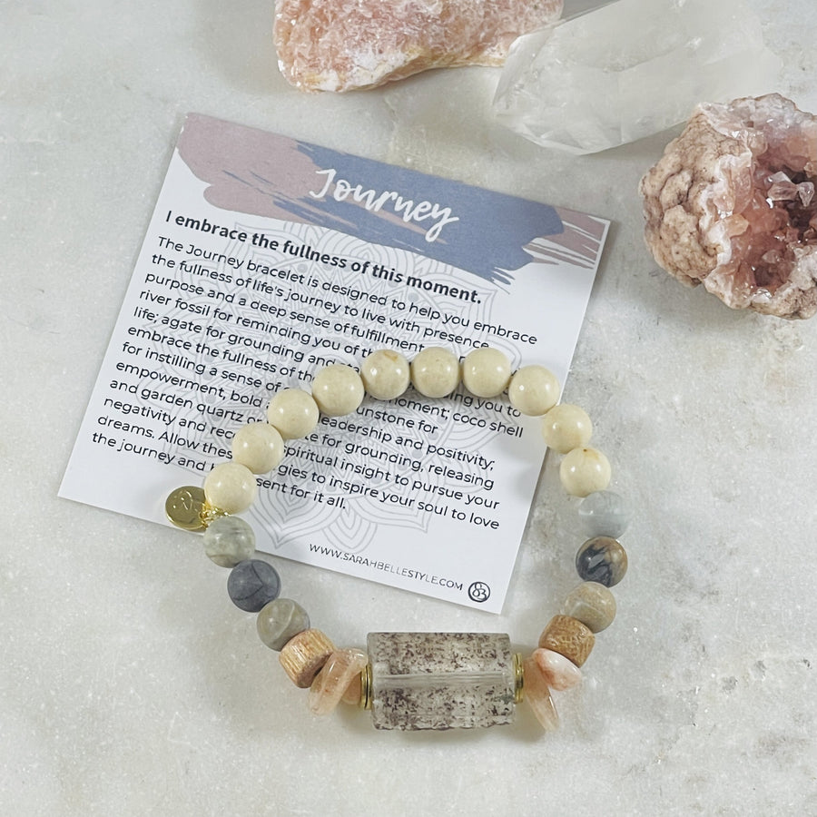 Sarah Belle handmade journey stacking bracelet