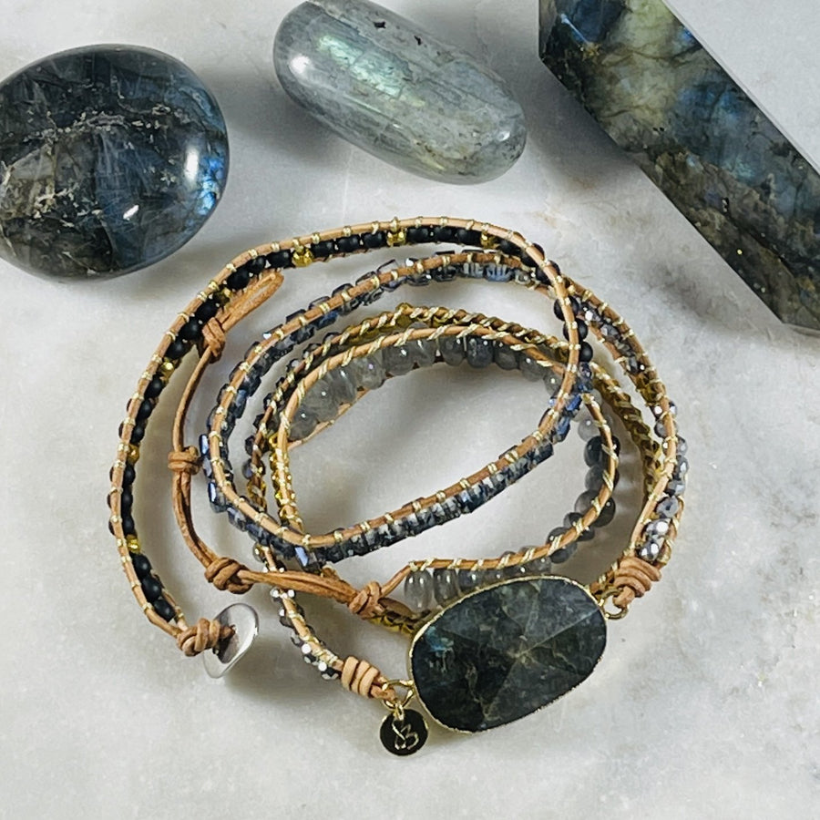 labradorite bracelet bracelet for psychic protection from sarah belle