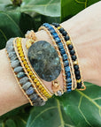 labradorite wrap bracelet by sarah belle