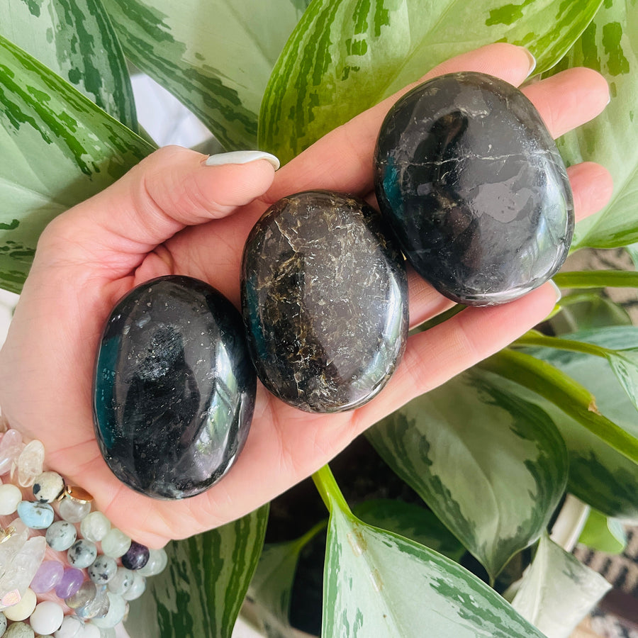 sarah belle larvakite palm stone for transformation