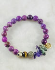 Handmade gemstone bracelet for liberation