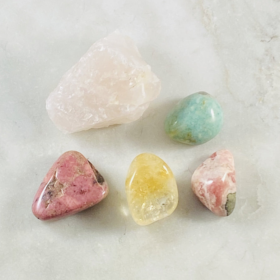 Healing crystal energy for attracting and experiencing more love