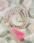 handcrafted Love Mala from Sarah Belle made in India