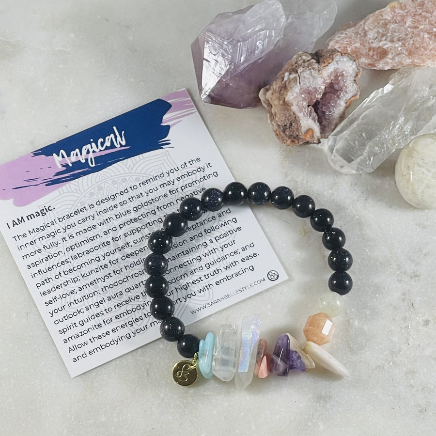 sarah belle handmade crystal bracelet magical
