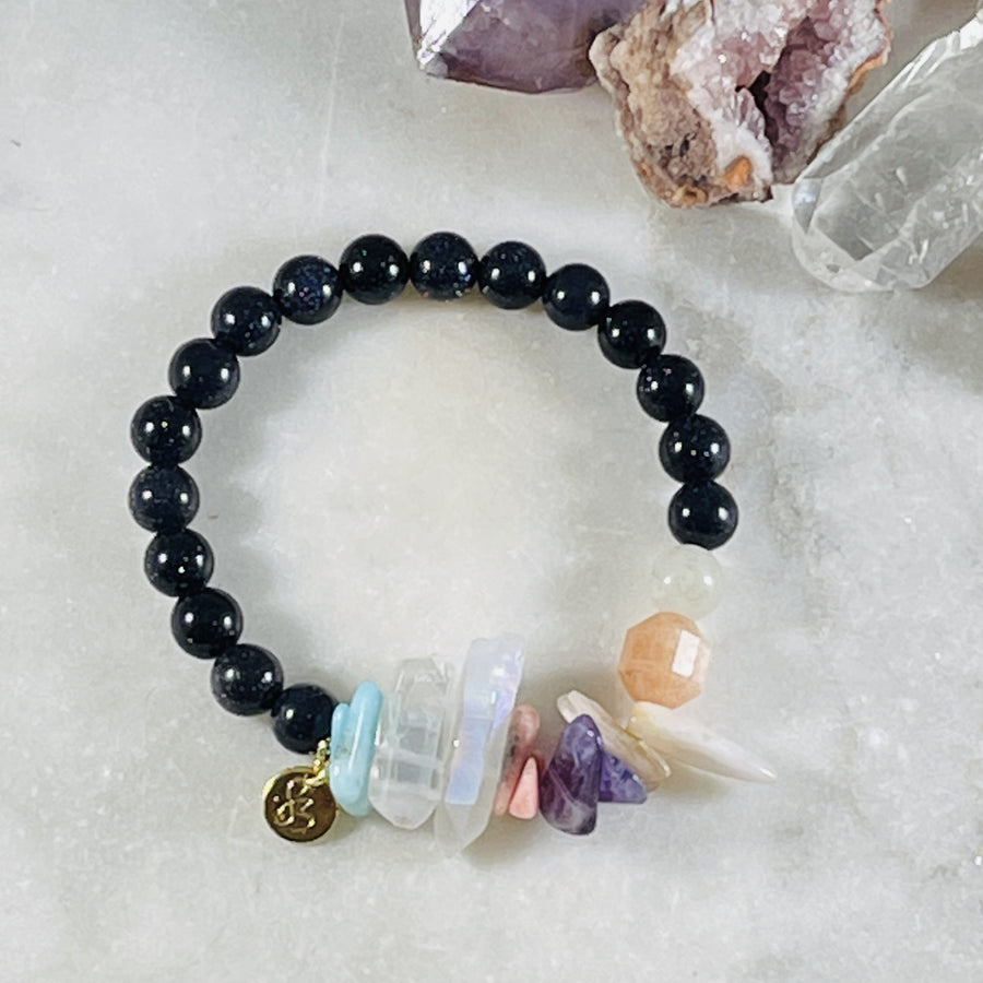 sarah belle handmade crystal bracelet for magical vibes