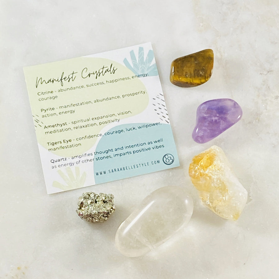 Healing crystal energy for manifesting by Sarah Belle