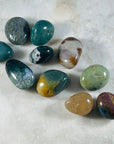 Moss Agate Tumbled Stone