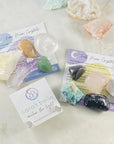 New and Full Moon Crystals with Earrigns