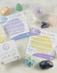 Moon lovers bundle with crystals and earrings