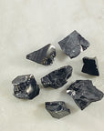 Noble Shungite by Sarah Belle, healing crystal energy to boost your aural health.