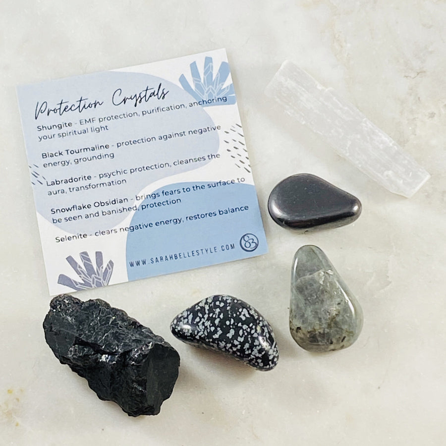 Healing crystals for protection
