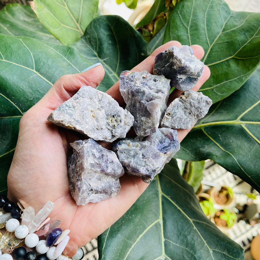 raw amethyst crystal from sarah belle