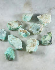 sarah belle raw chrysoprase crystal for heart chakra