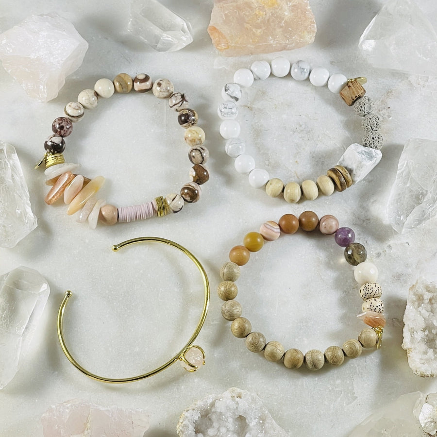 handmade crystal bracelets from sarah belle