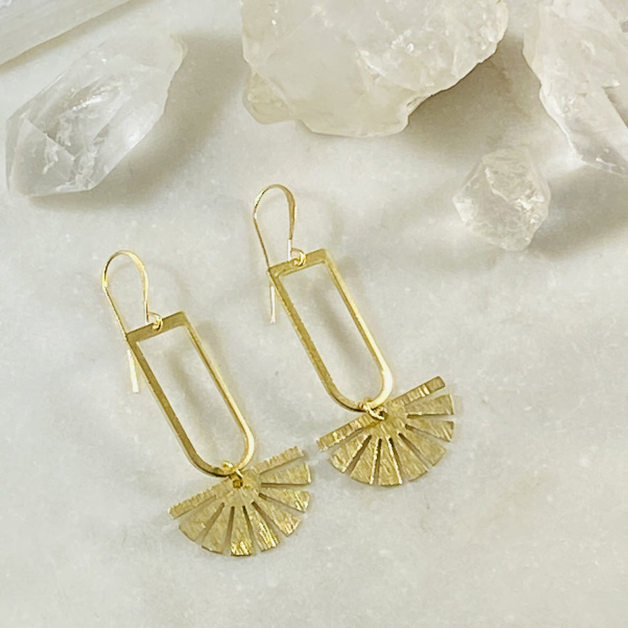 modern handmade earrings by sarah belle
