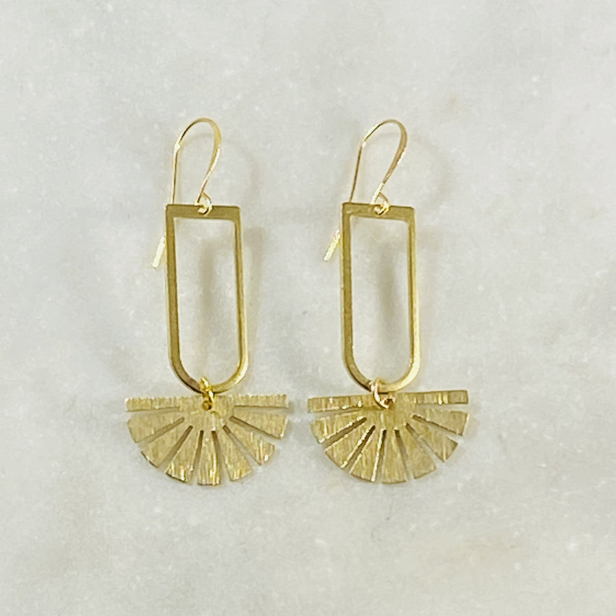 modern handmade earrings by sarah belle