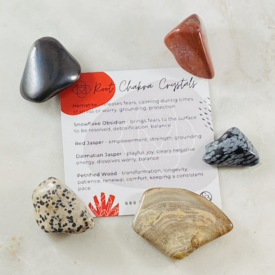 healing crystal energy for root chakra balance