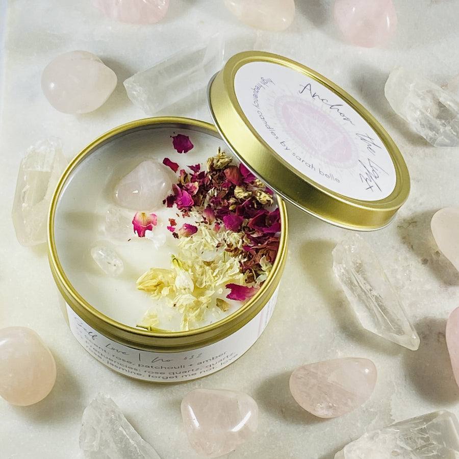anchor the light crystal candle by sarah belle