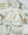 Handmade crystal bracelet from Sarah Belle for serenity