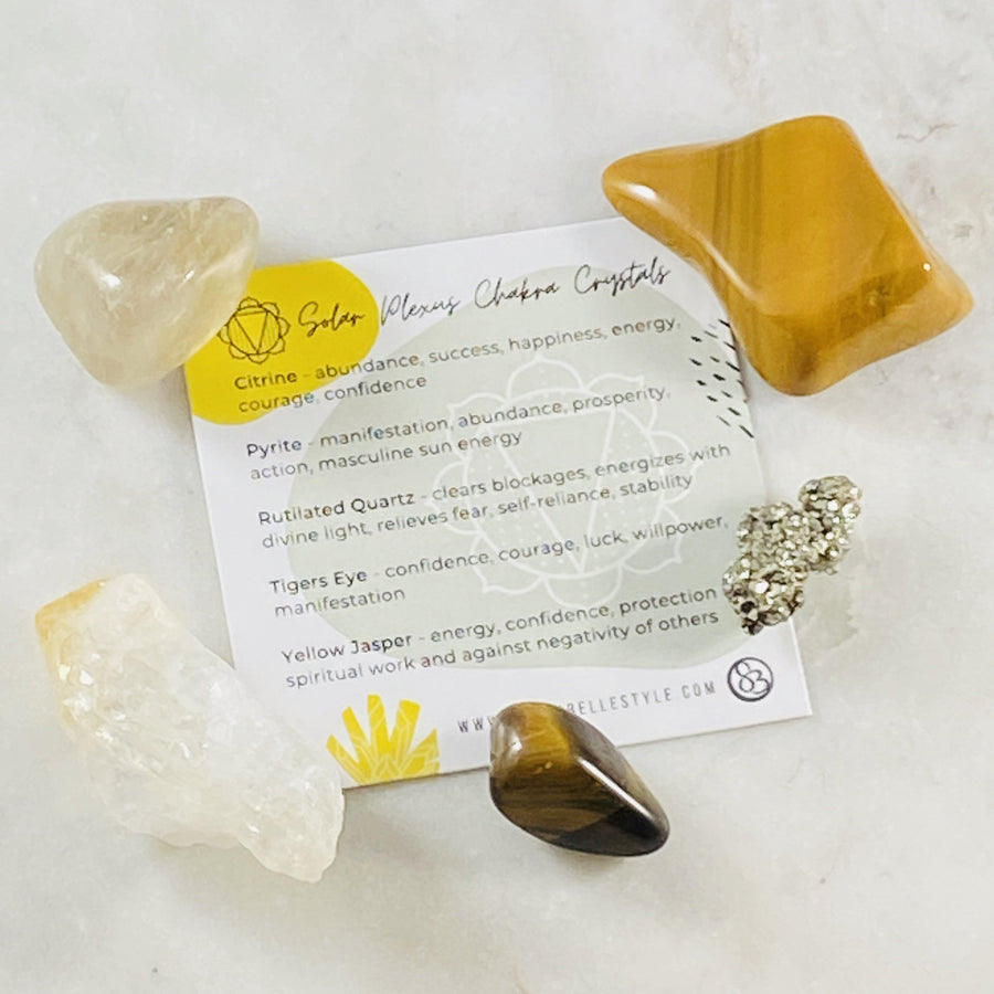 solar plexus chakra crystal healing