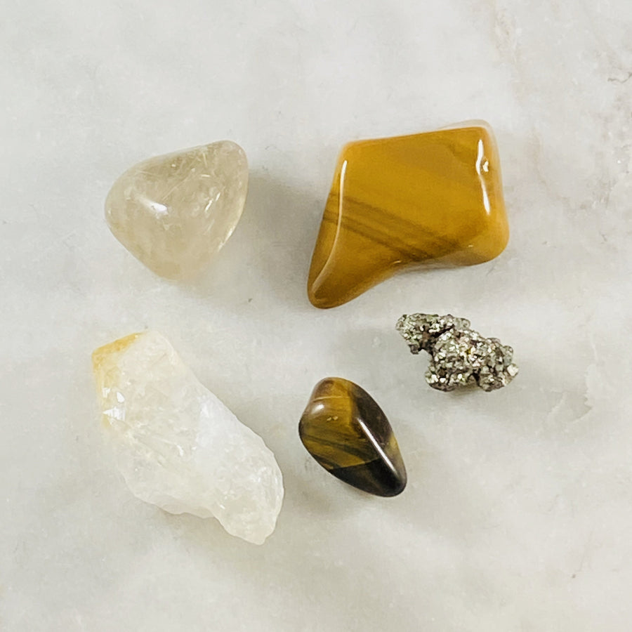 solar plexus chakra crystals for healing and balancing