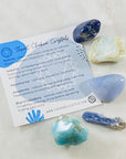 healing crystals for throat chakra balance