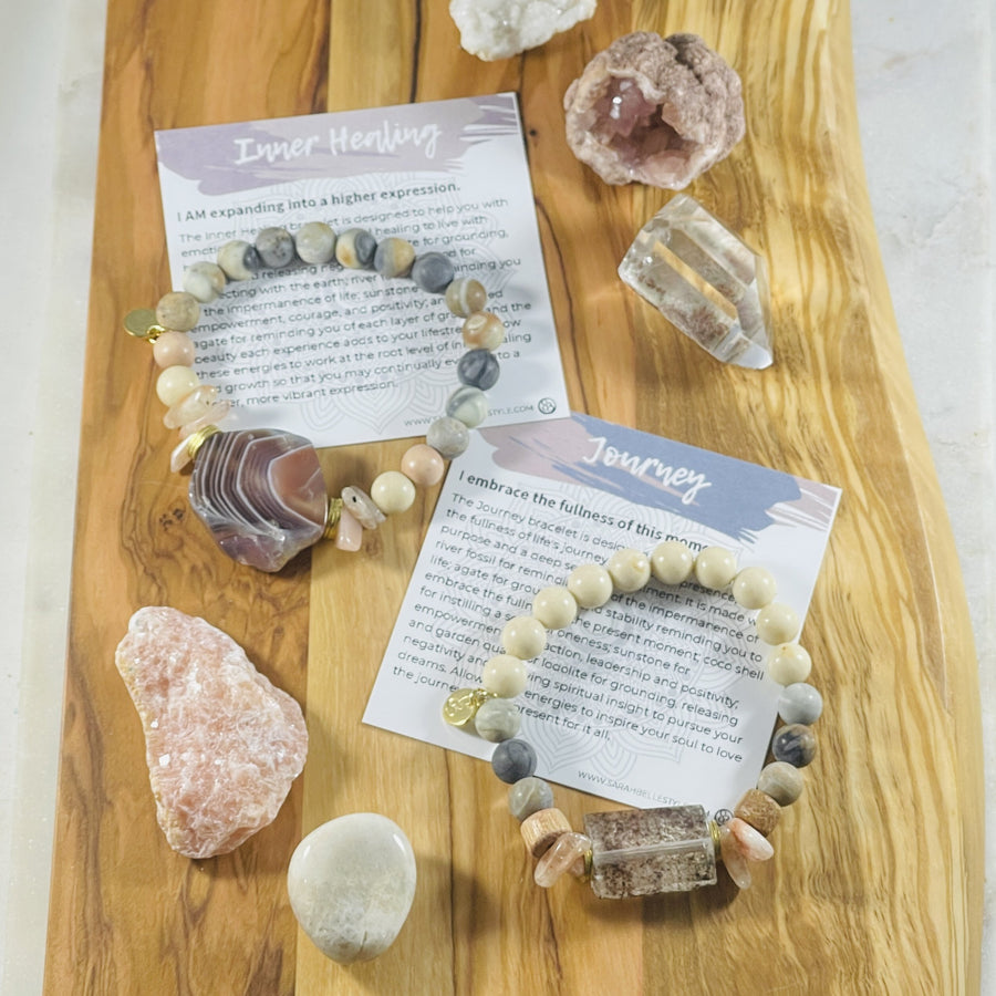 sarah belle handmade bracelets with crystal energy